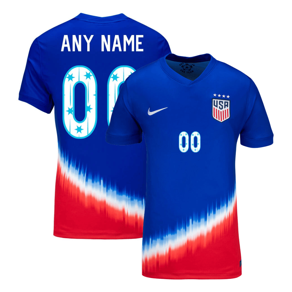USWNT 2024 SheBelieves Cup Personalized Away Stadium WOMEN Jersey