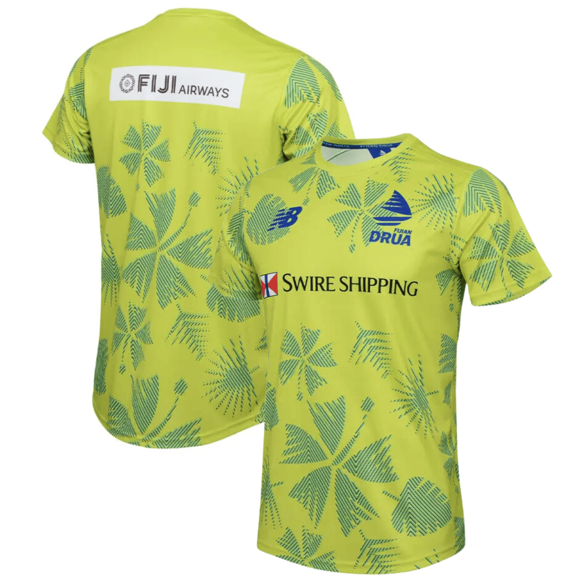 Fijian Drua Super Rugby 2024 Training Men Jersey – Yellow