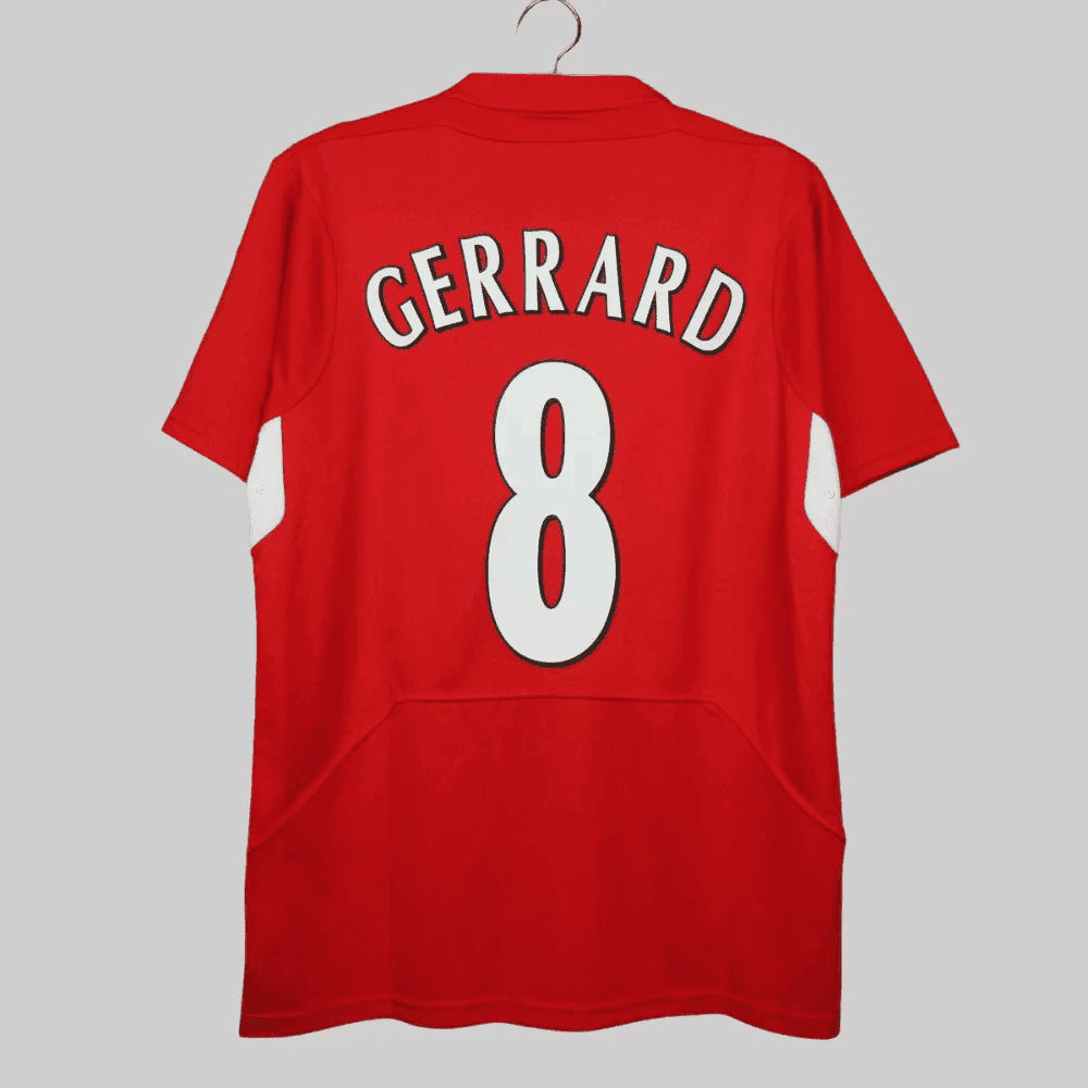 Steven Gerrard 8 Liverpool 2004-2005 Premier League Retro Jersey – Men