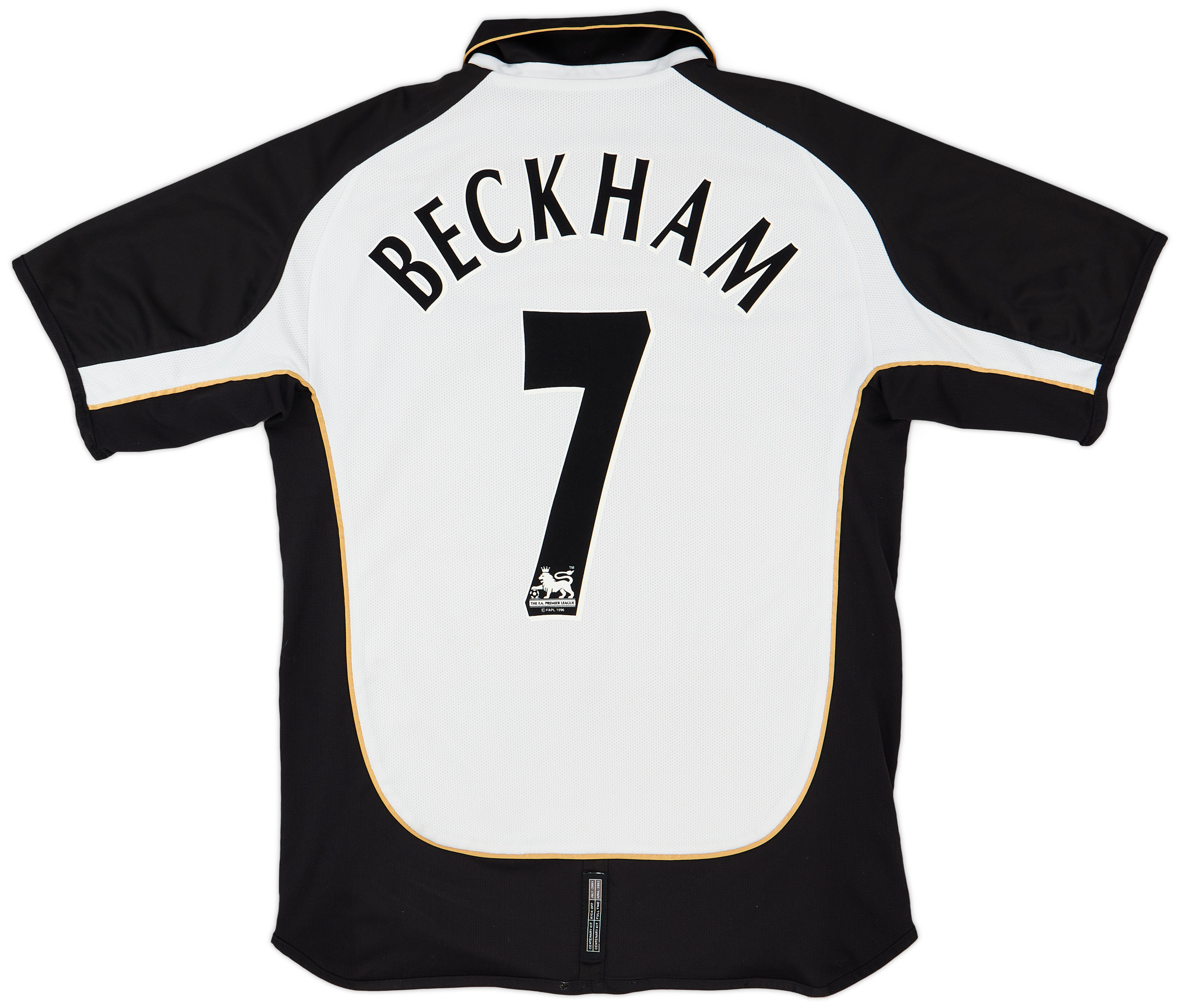 David Beckham 7 Manchester United 2001-02 Centenary Away Retro Jersey – Men