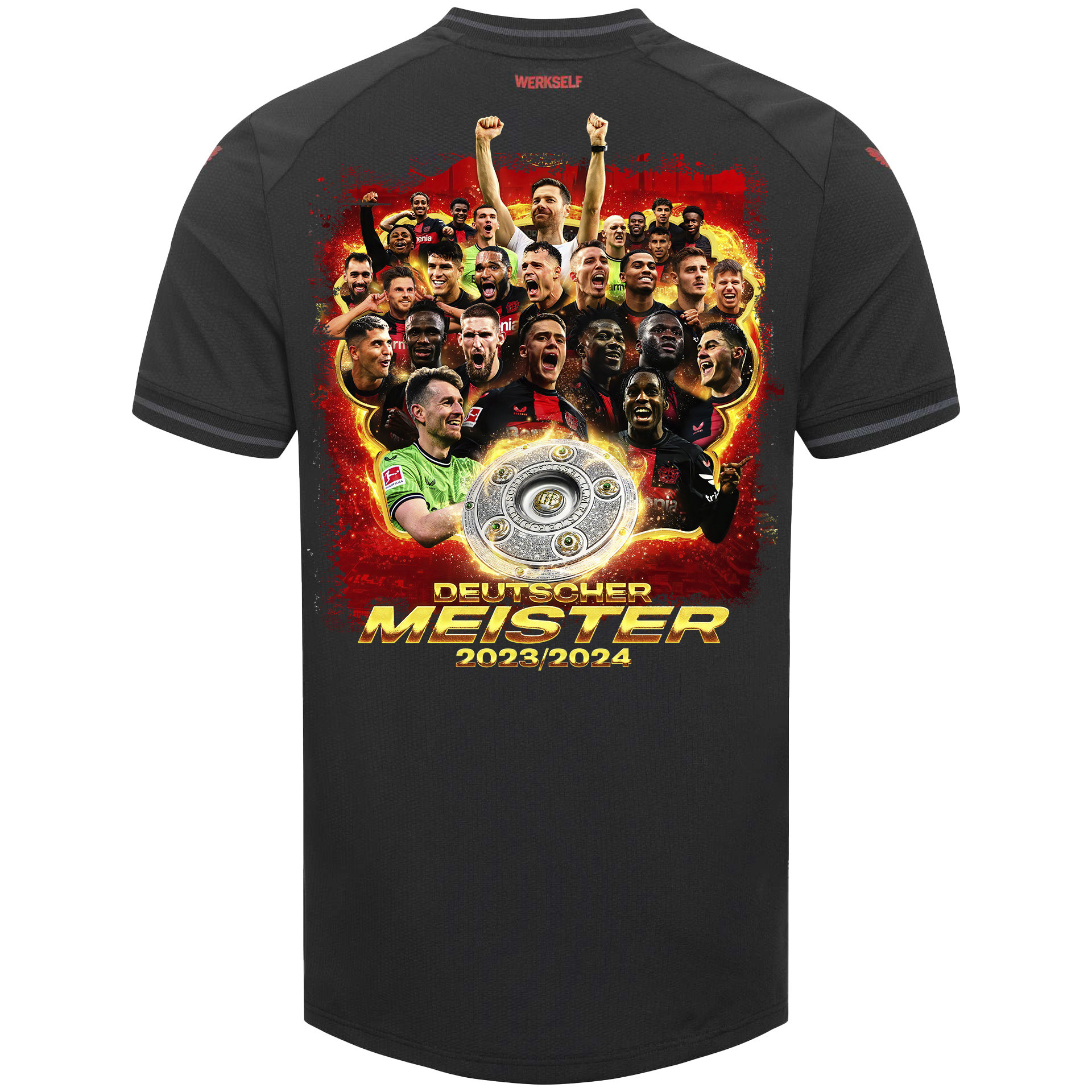 Bayer 04 Leverkusen 2023/24 Deutscher Meister SVB Jersey – Men