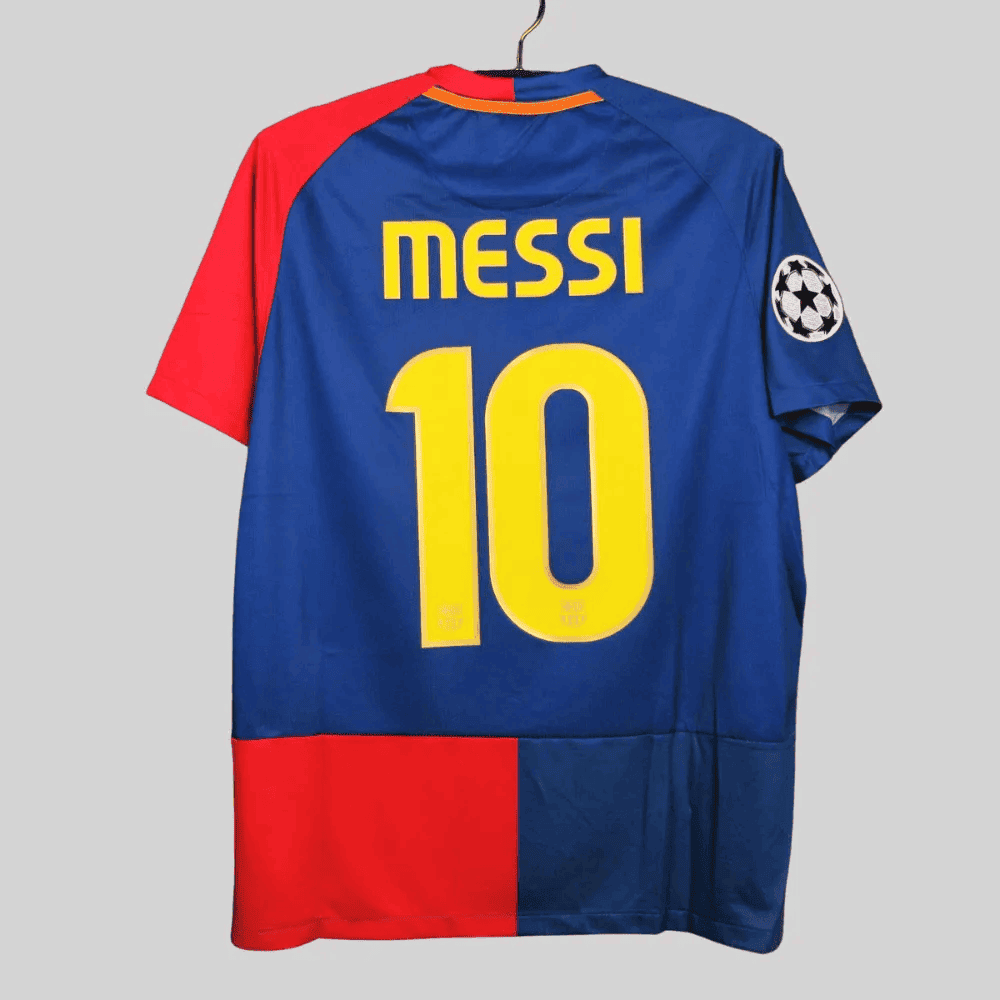 Lionel Messi 10 Barcelona 2008-2009 Retro Home Jersey – Men
