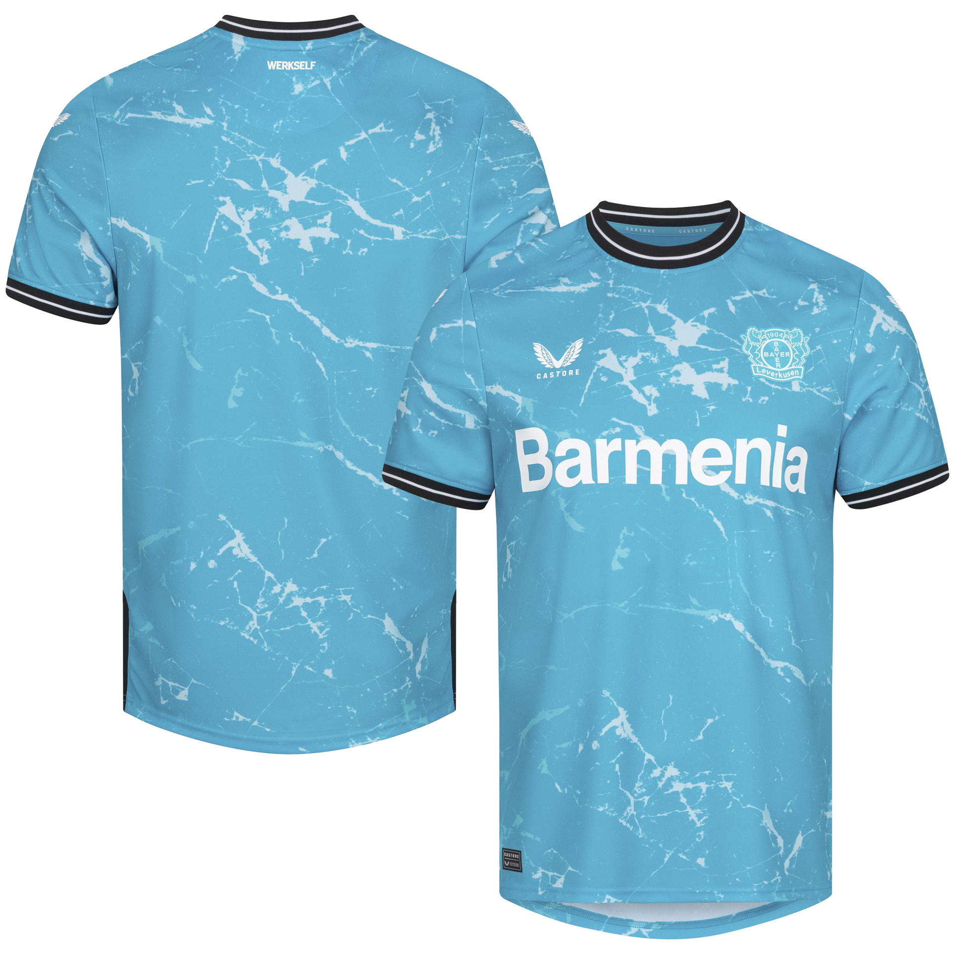 Bayer 04 Leverkusen 2023/24 Alternate Jersey – Men Blue
