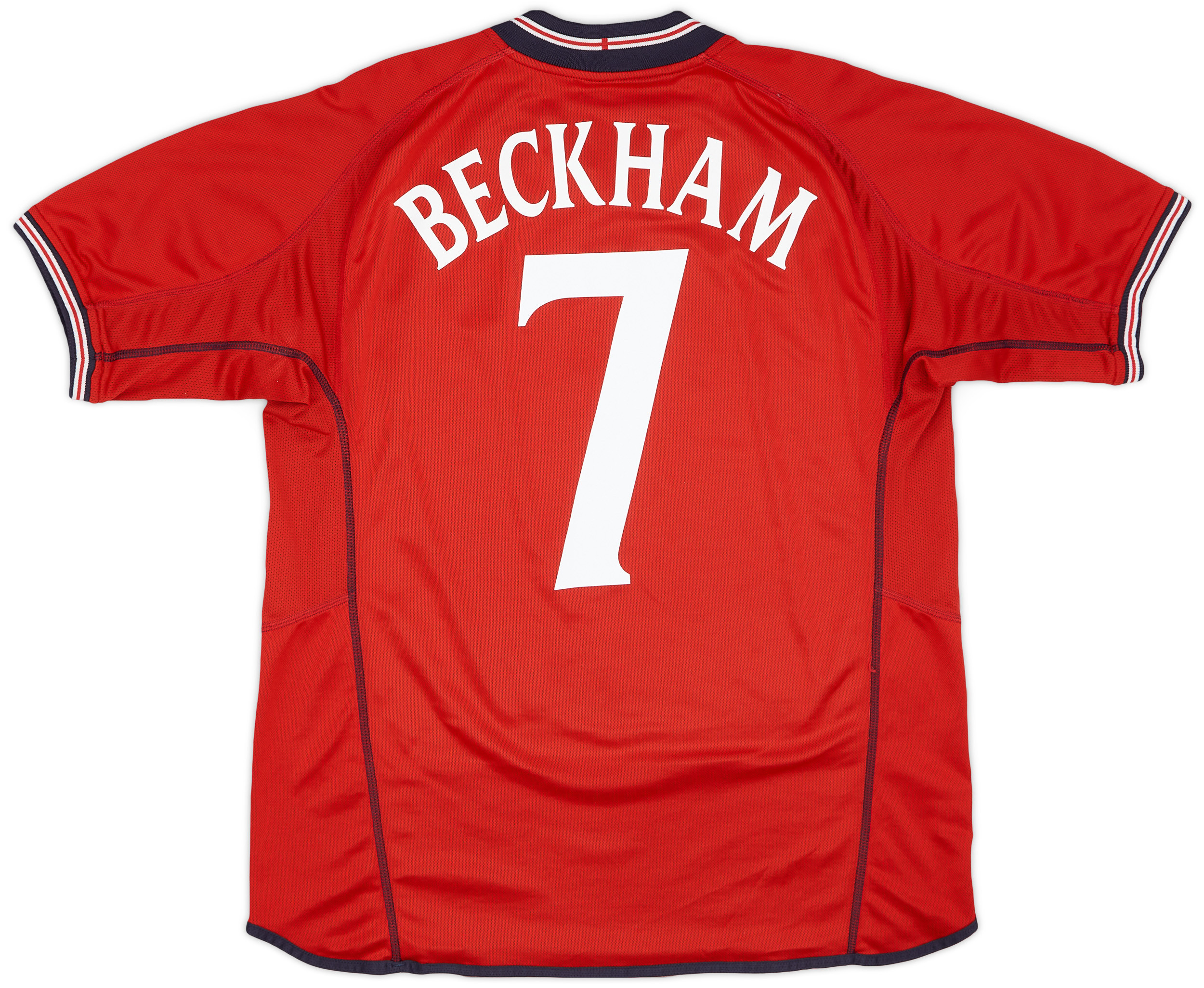 David Beckham 7 England 2002-2004 Away Retro Jersey – Men