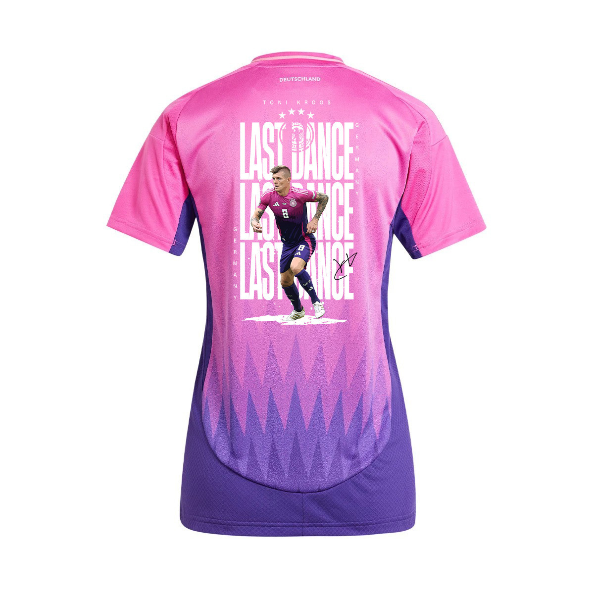 Toni Kroos 8 The Last Dance On The Pitch Germany 2024/25 Women's Jersey