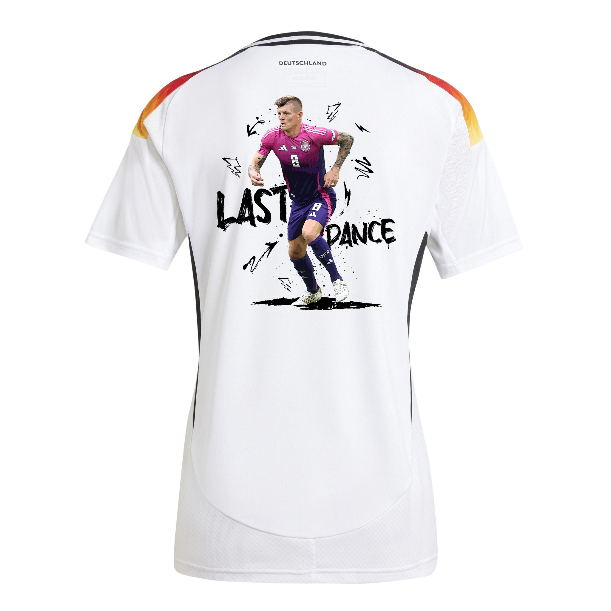 Toni Kroos 8 Embracing the Last Dance Germany 2024/25 Women's Jersey