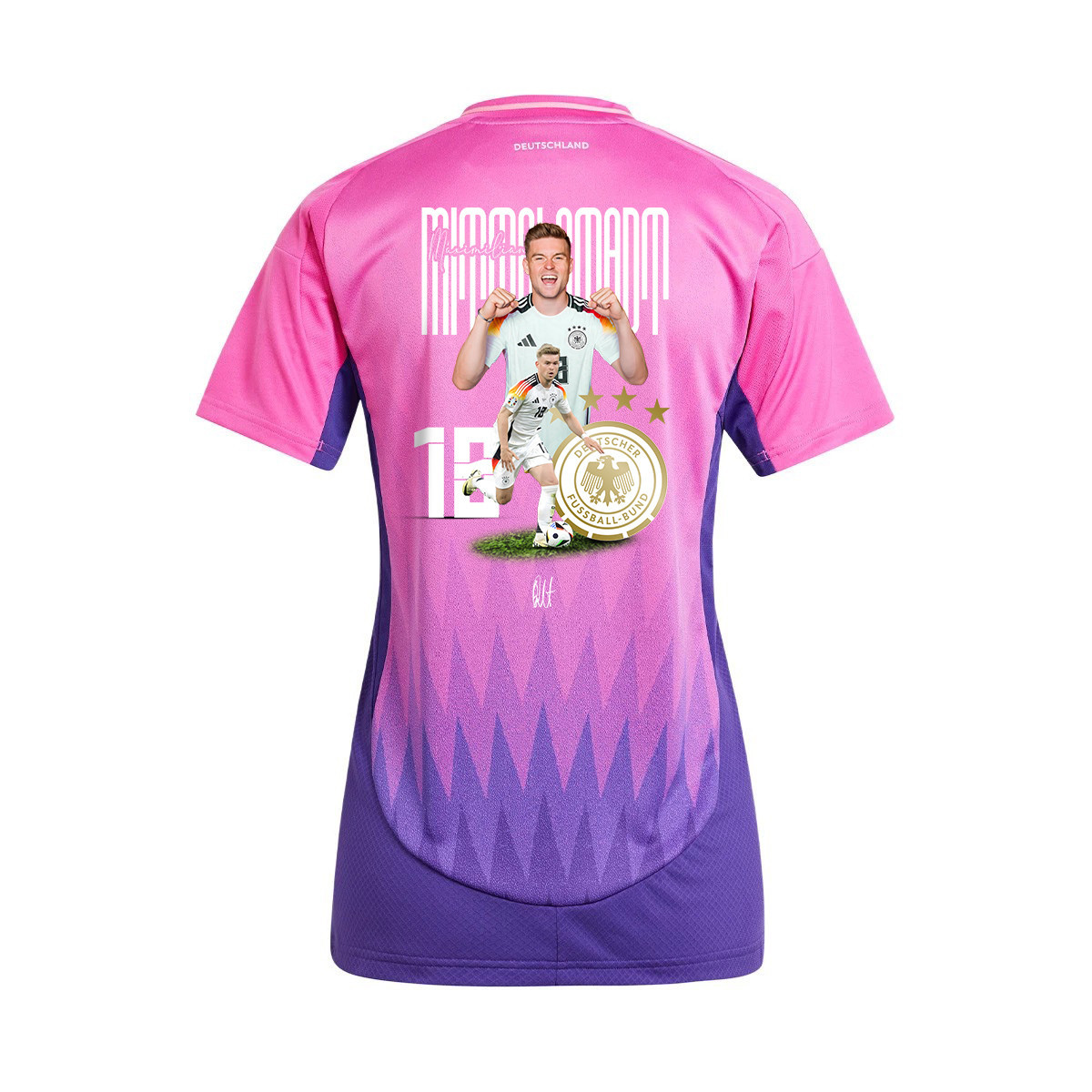 Maximilian Mittelstdt 18 Talented Player Germany 2024/25 Women's Jersey