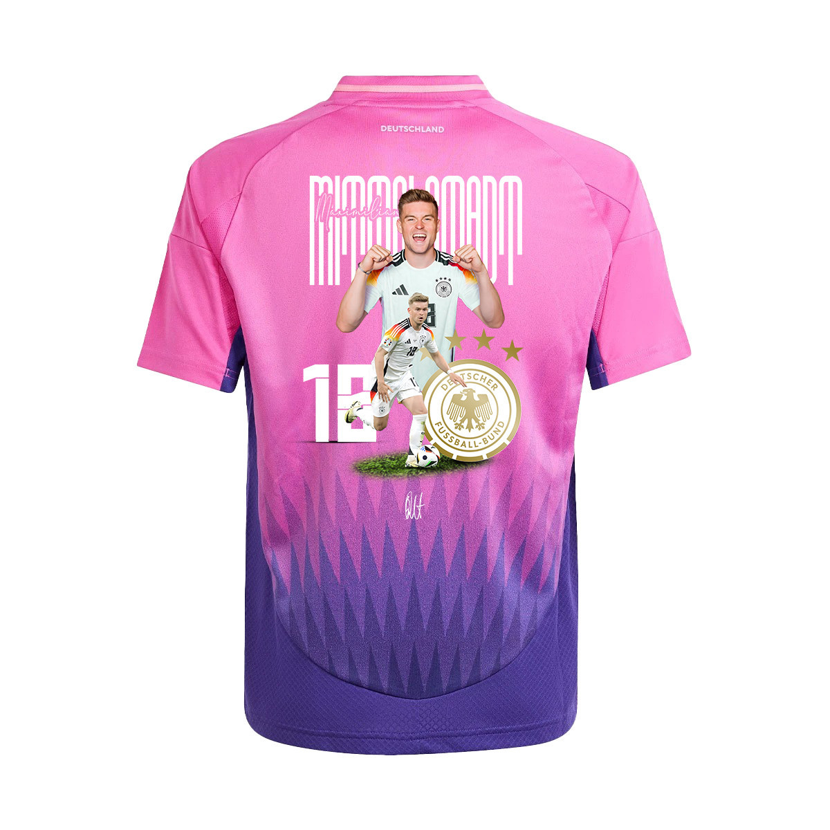 Maximilian Mittelstdt 18 Talented Player Germany 2024/25 YOUTH Jersey