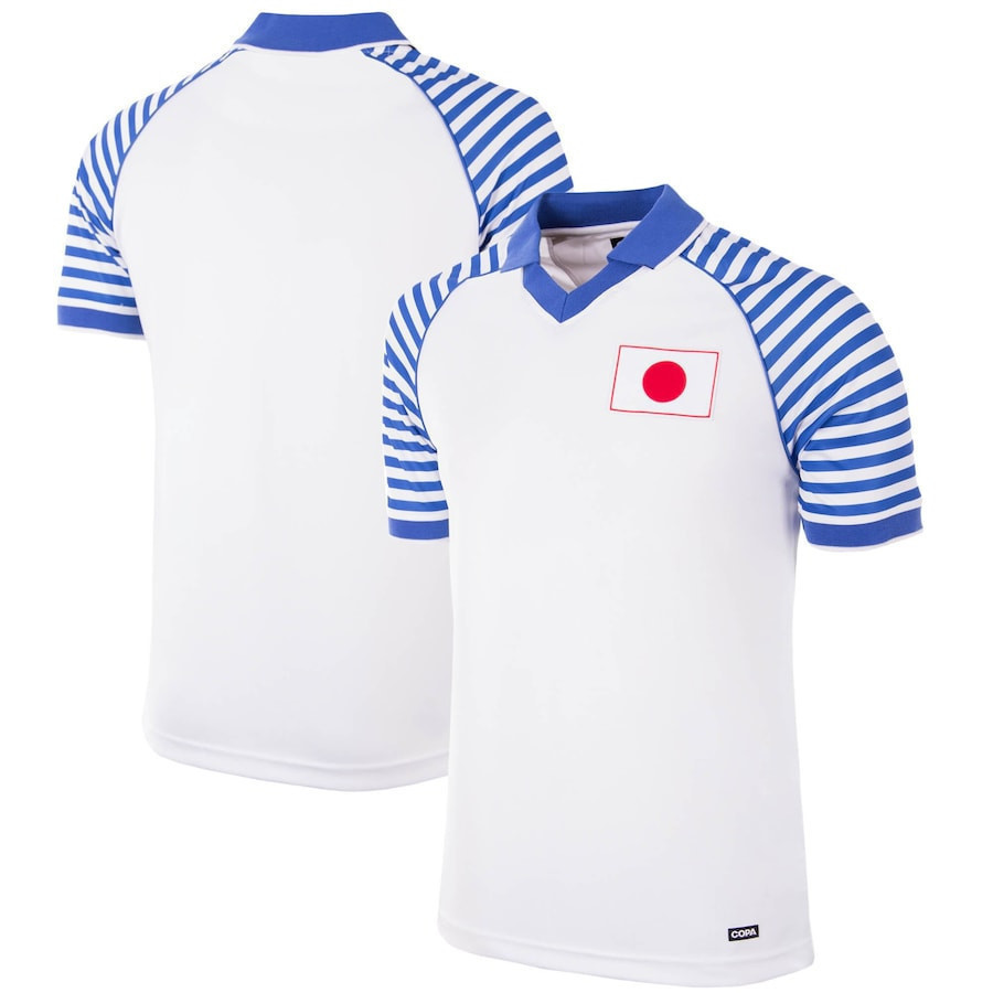 Japan 1987/88 Retro Jersey – Men, White