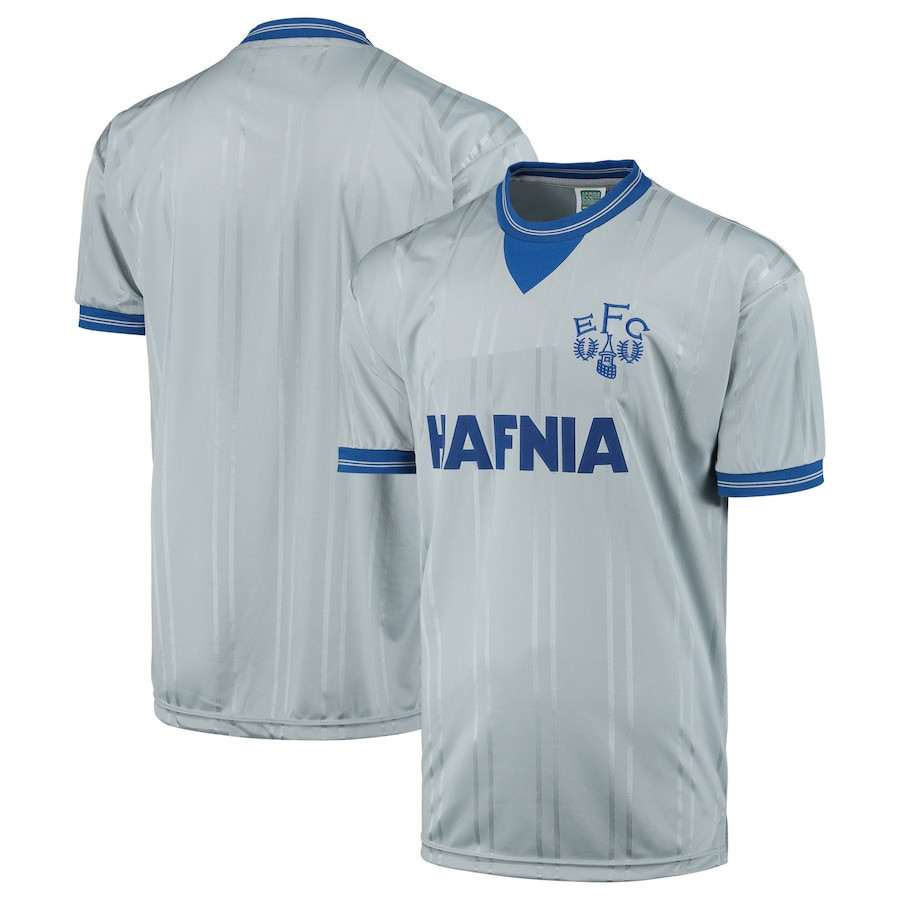 Everton 1984 Away Jersey – Men, Gray