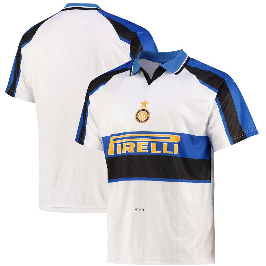 Inter Milan 1996 Away Jersey – Men, White