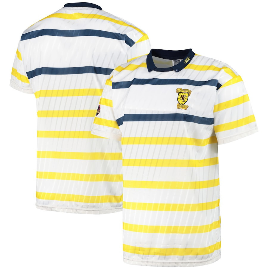 Scotland 1990 Away Jersey – Men, White