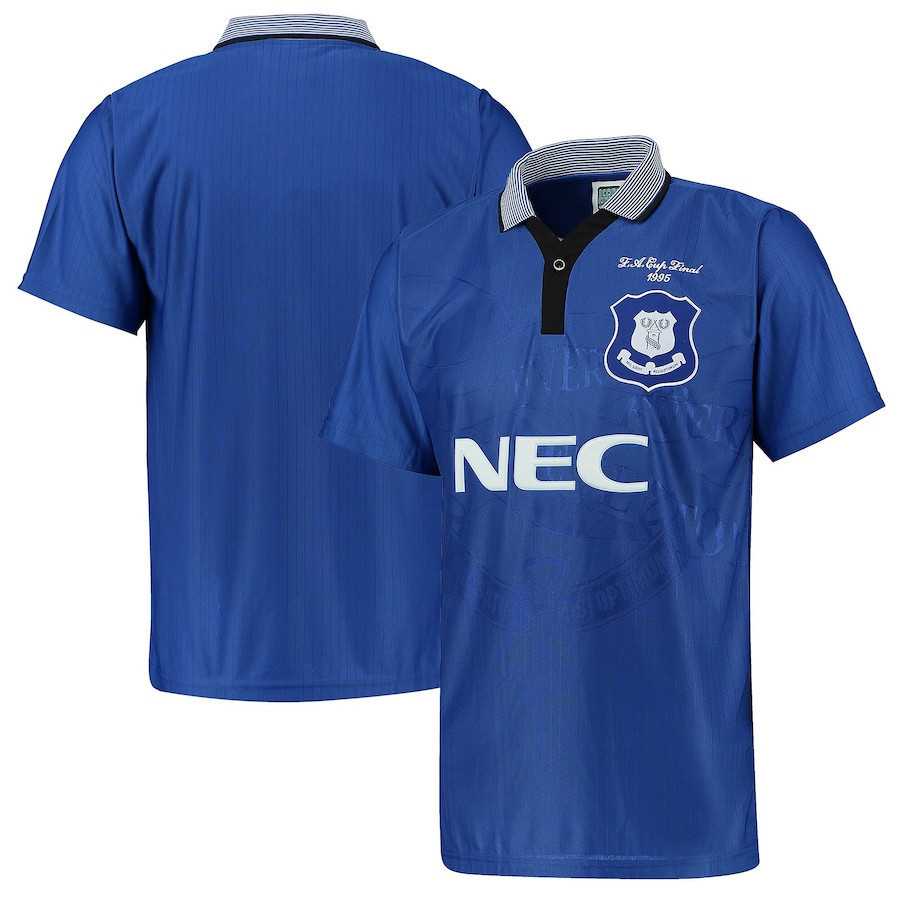 Everton 1995 FA Cup Winners Jersey – Men, Blue