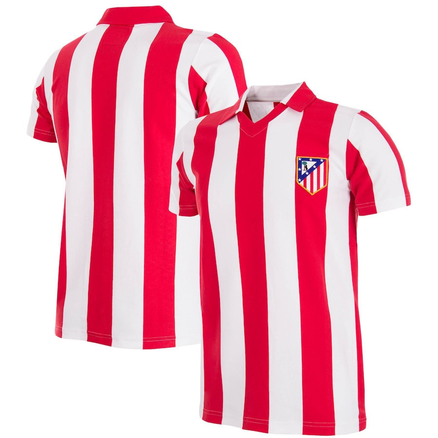Atltico de Madrid 1985-86 Home Jersey – Men, White