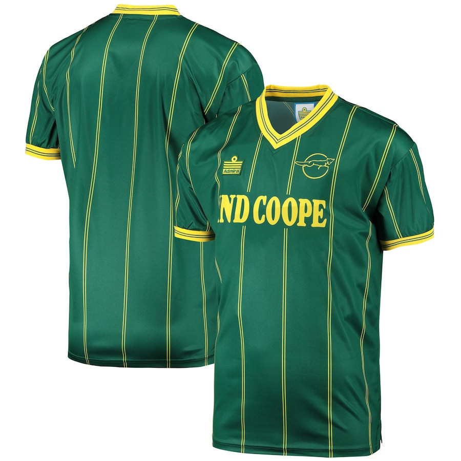 Leicester City 1984 Away Admiral Retro Jersey – Men, Green