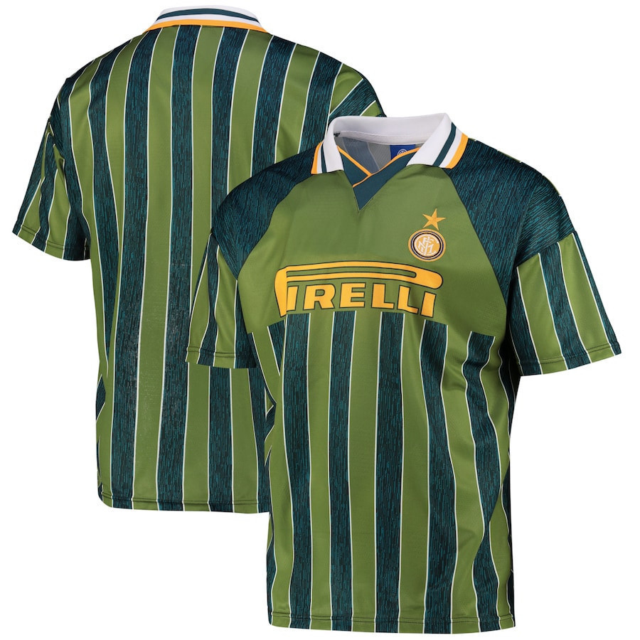 Inter Milan 1996 Fourth Jersey – Men, Green