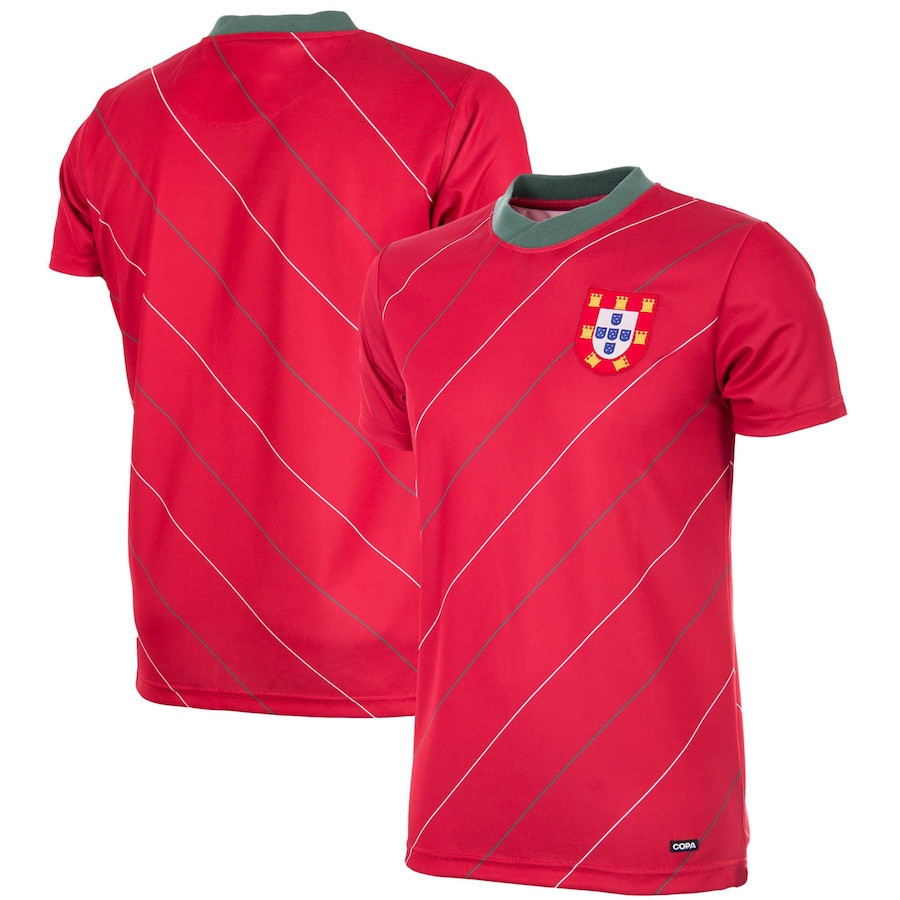 Portugal 1984 Retro Jersey – Men, Red