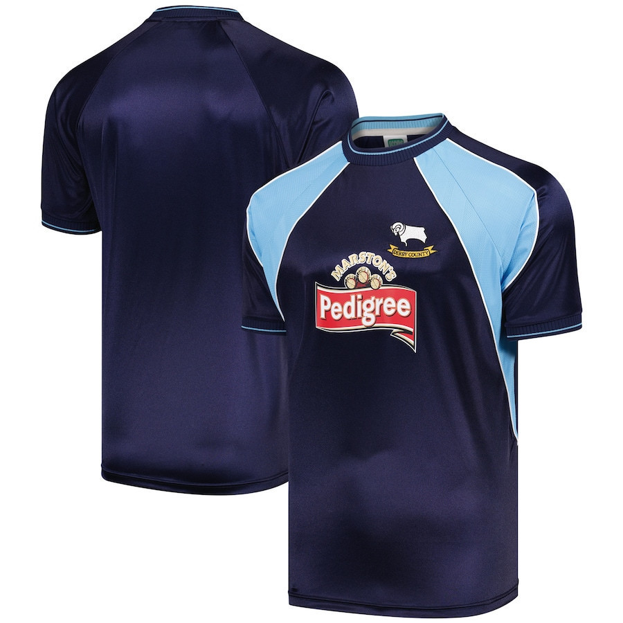 Derby County 2002 Away Jersey – Men, Navy