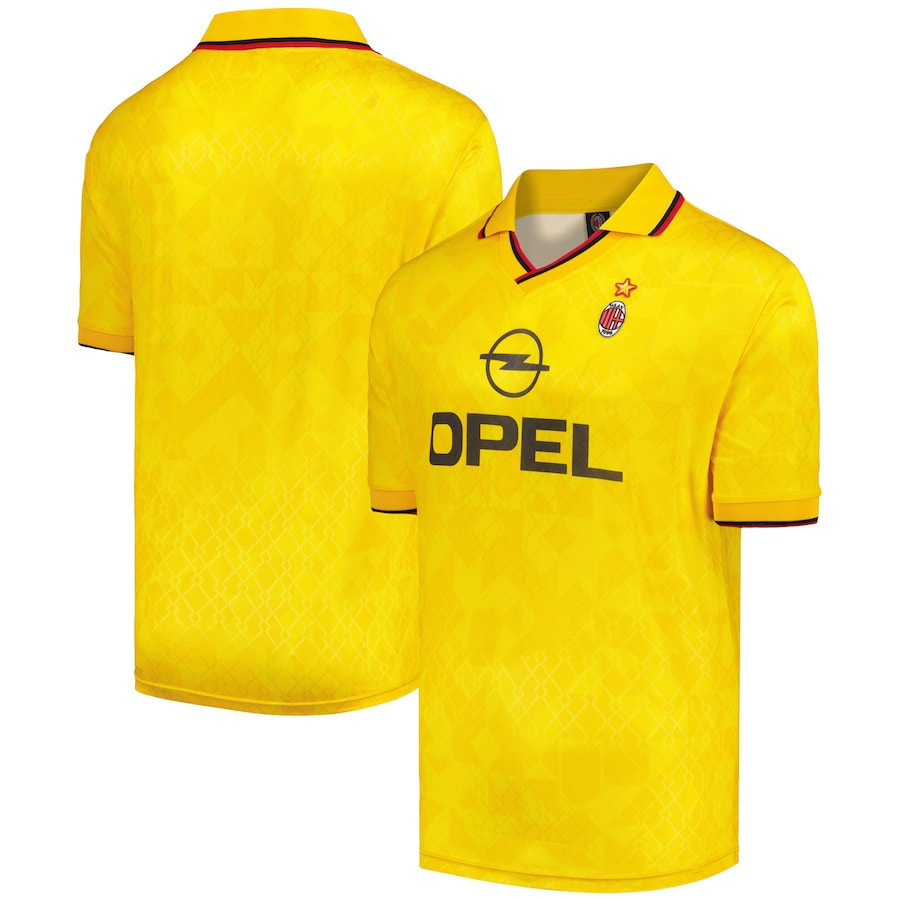 AC Milan 1996 Third Jersey – Men, Yellow