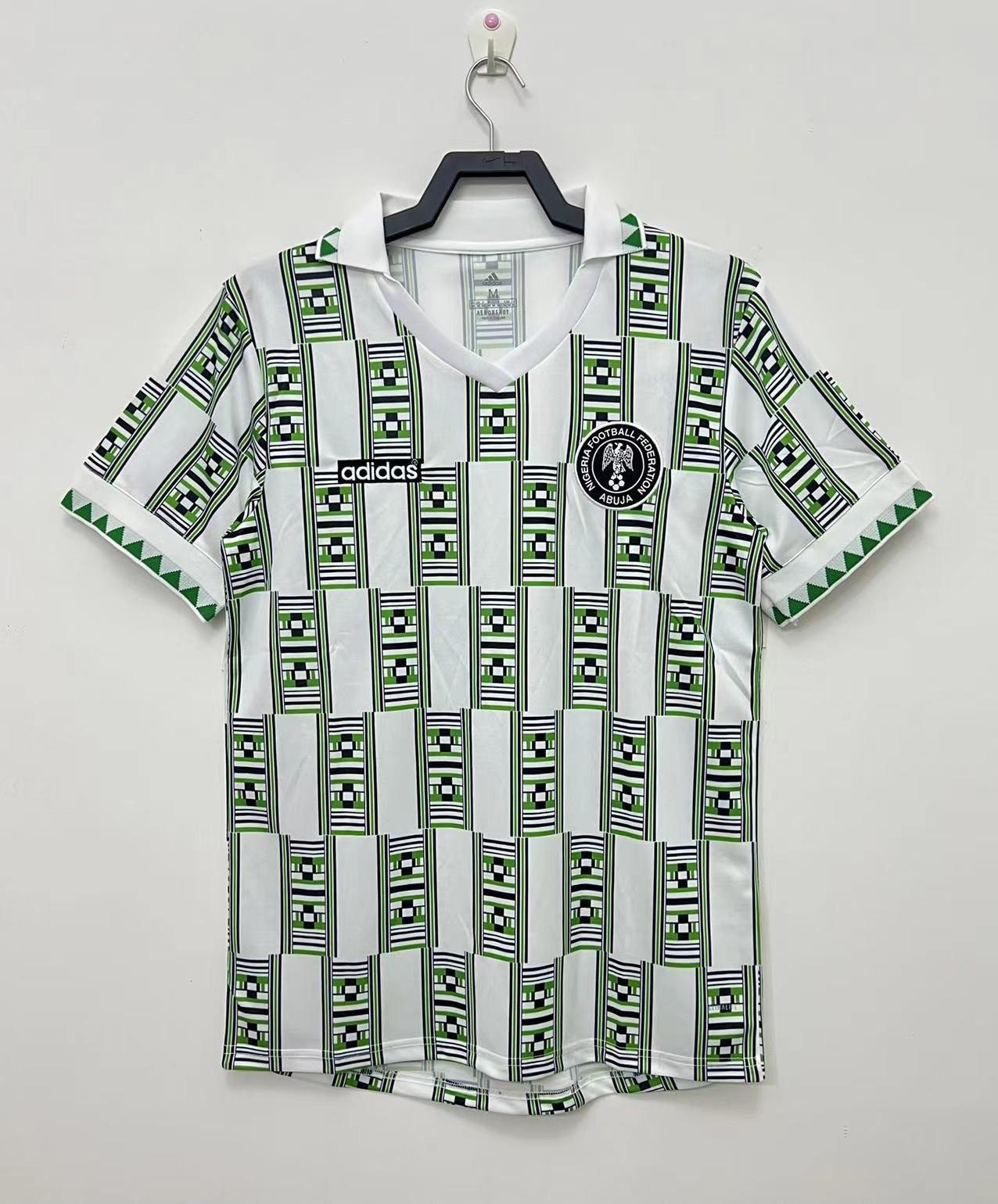 Nigeria 1994 Home Retro Jersey – Men White