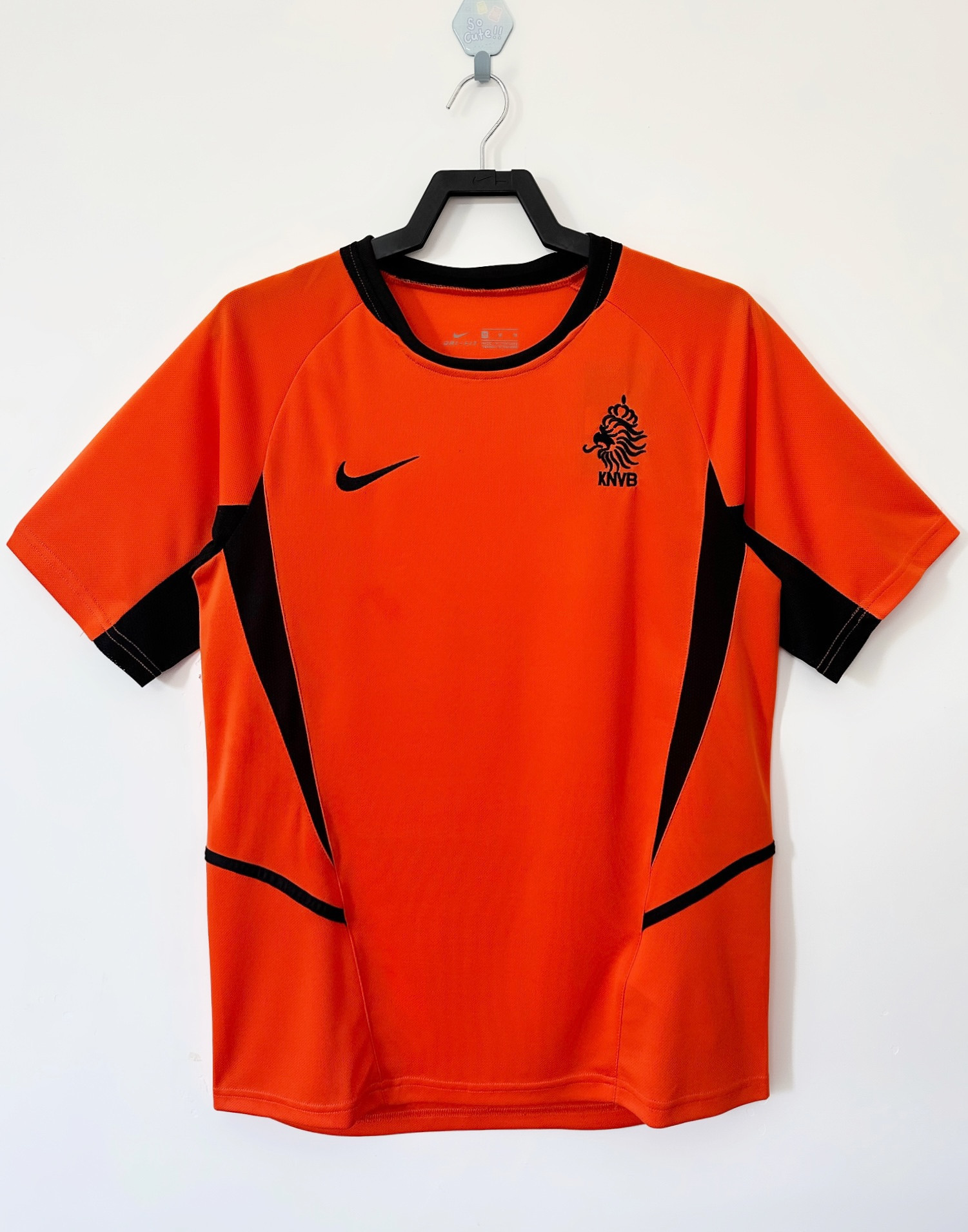Netherlands 2002 Home Retro Jersey – Men, Orange