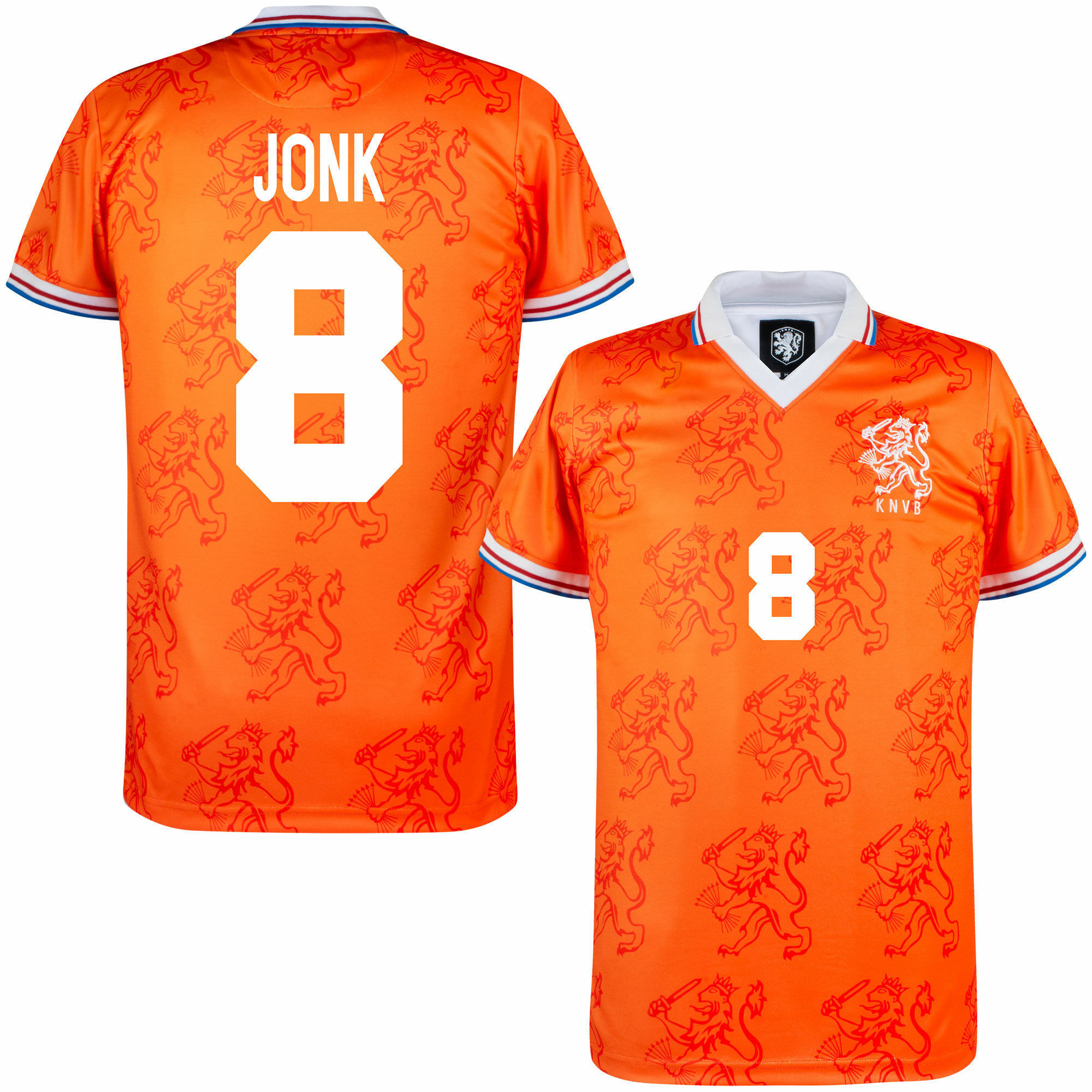Copa 1994 Holland Home Jonk 8 Men Retro Jersey – Orange