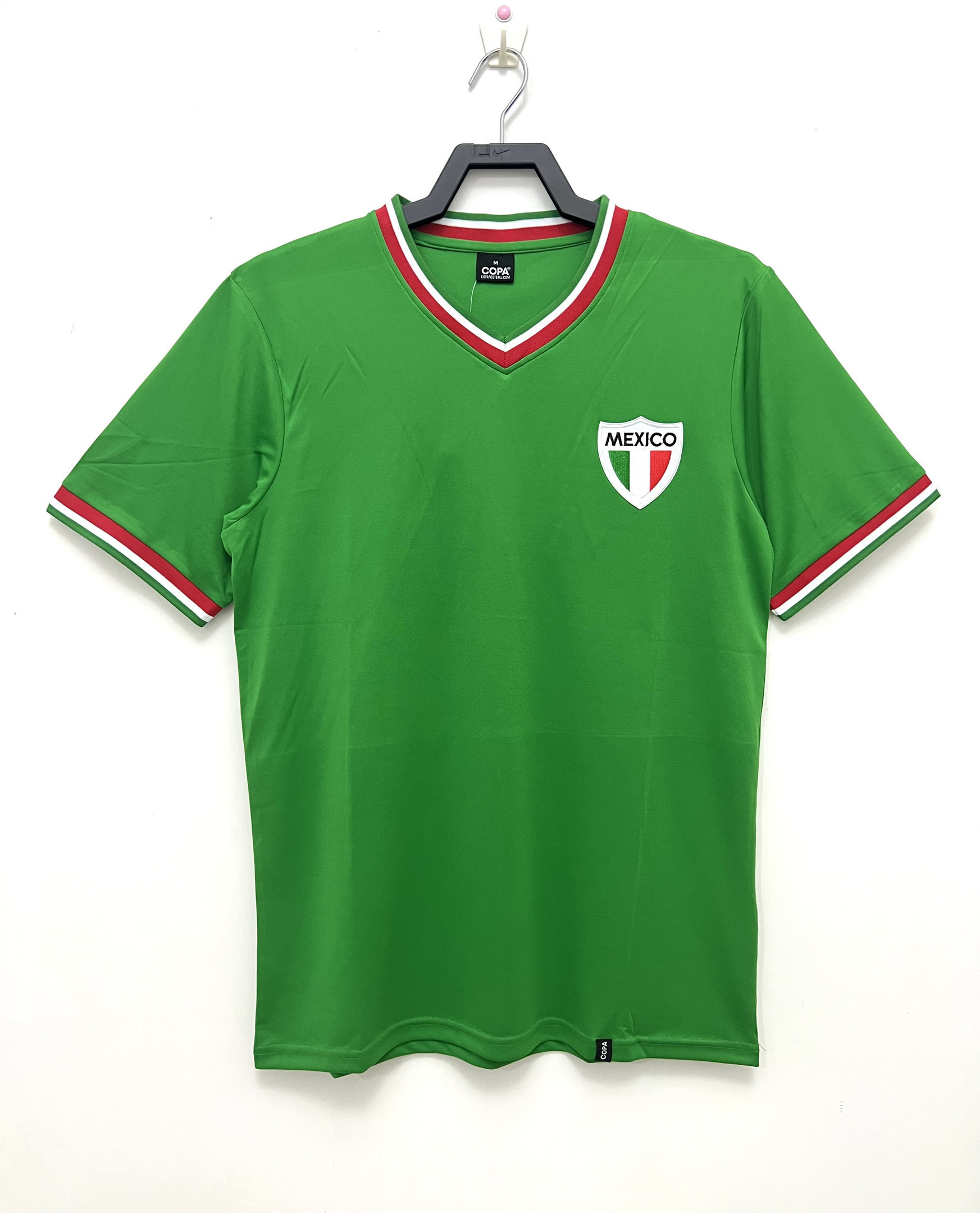 Mexico 1970 Home Retro Jersey – Men Green
