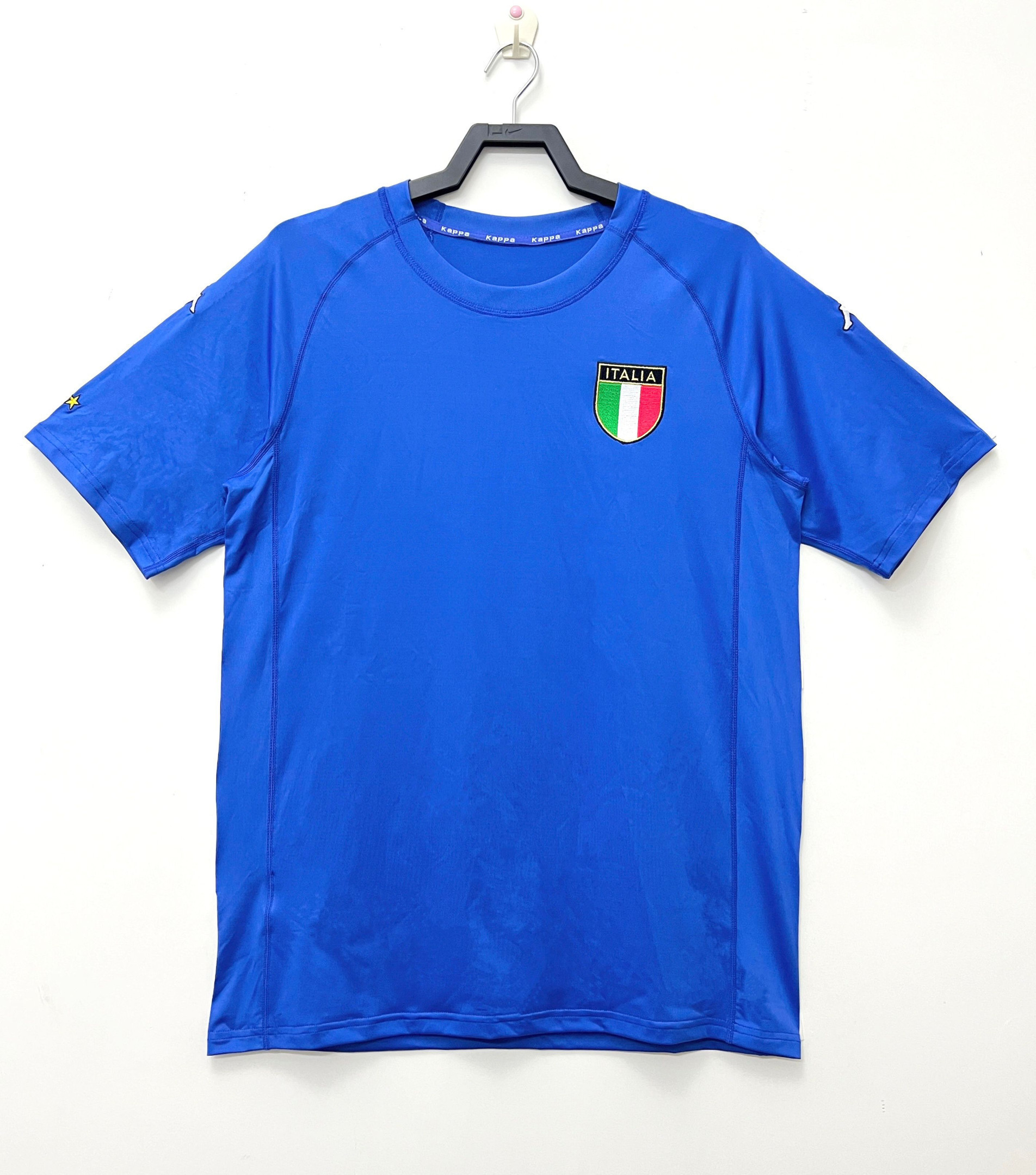 Italy 2000 Home Retro Jersey – Men Blue
