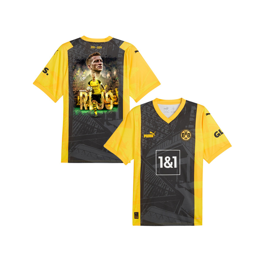 Marco Reus 11 Signed 12 Years Of Dedication Borussia Dortmund Special Edition Jersey Autographed – YOUTH, Yellow