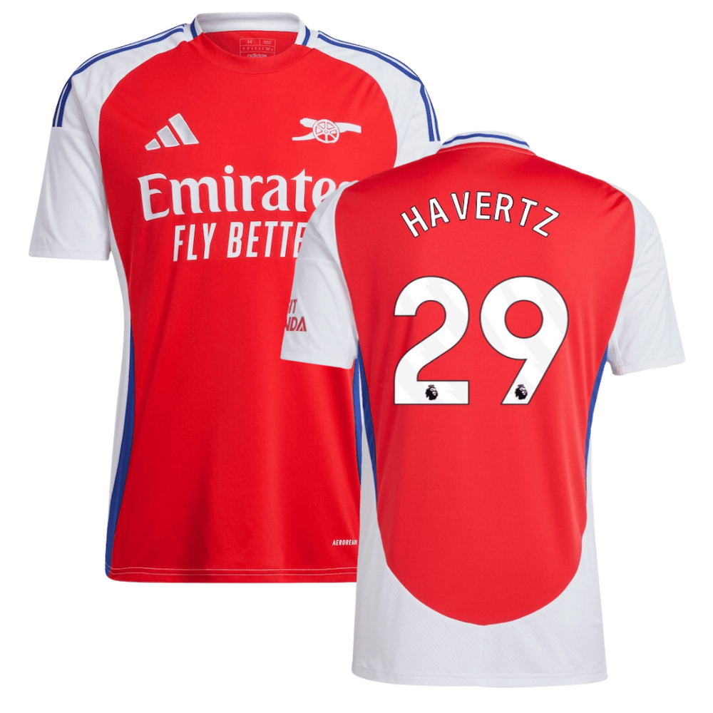 Kai Havertz 29 Arsenal 2024/25 Home Men Jersey – Red