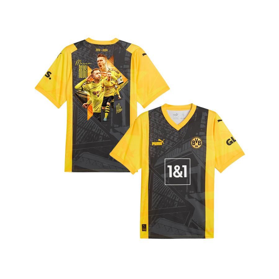 Marco Reus 11 Signed Cheering Borussia Dortmund Special Edition Jersey Autographed – YOUTH, Yellow
