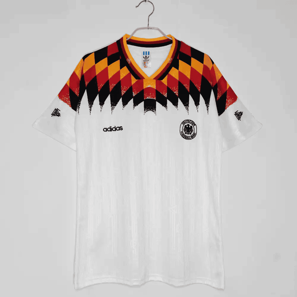 Germany 1994-1996 World Cup Retro Jersey – Men White