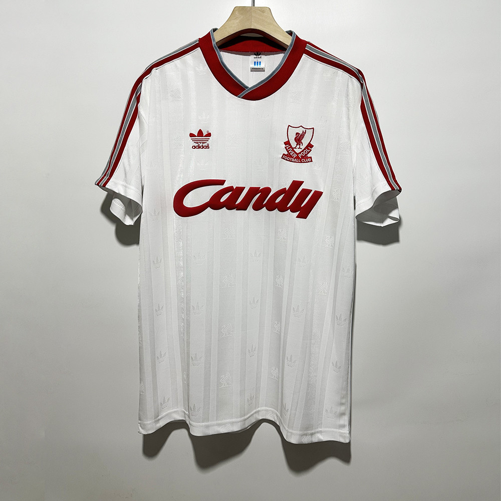 Liverpool 1988-89 Match Third Retro Jersey – Men White
