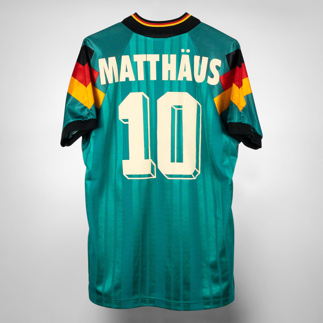 Lothar Matthaus 10 Germany 1992-1994 Away Retro Jersey – Men
