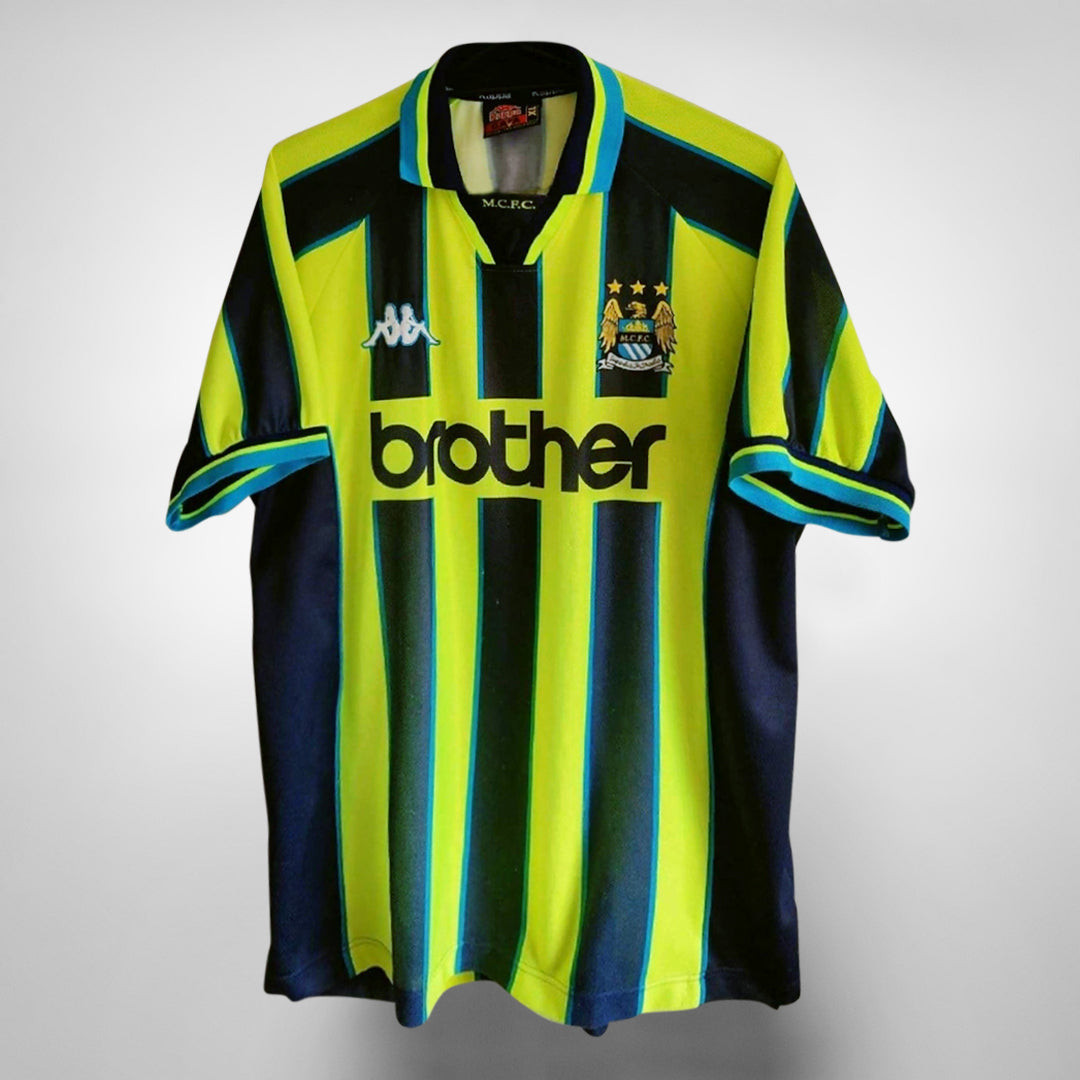 Manchester City 1998-1999 Away Retro Jersey – Men