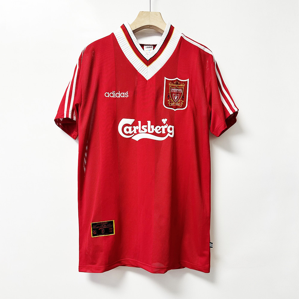 Liverpool 1995-96 Home Retro Jersey – Men Red