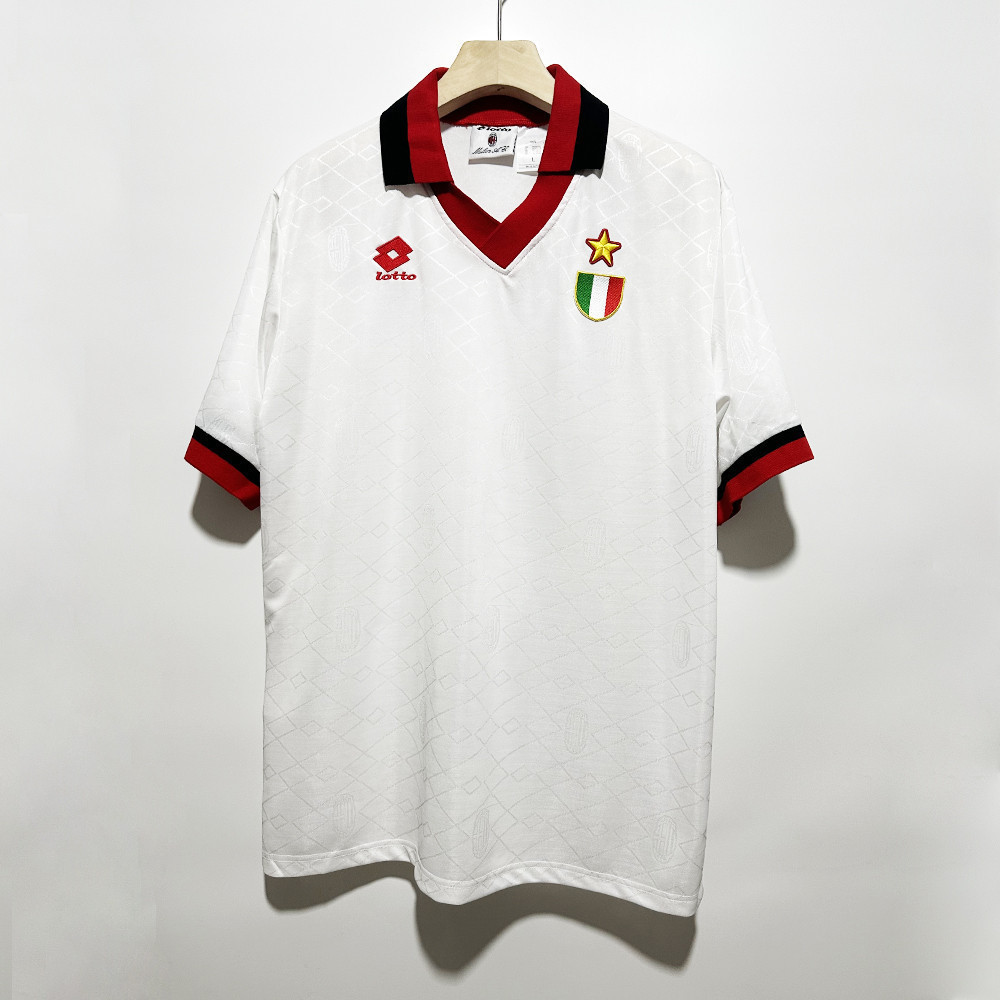 AC Milan 1993-94 Champions League Final Retro Jersey – Men White