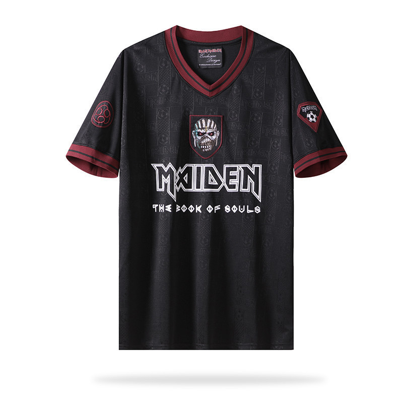 Iron Maiden 2016 Men Retro Jersey – Black