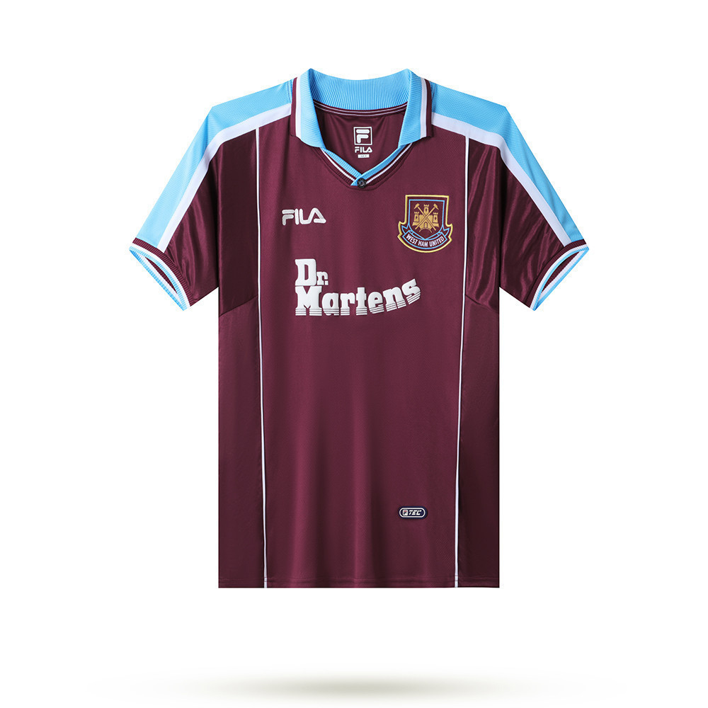 West Ham United 1999-2001 Home Men Retro Jersey