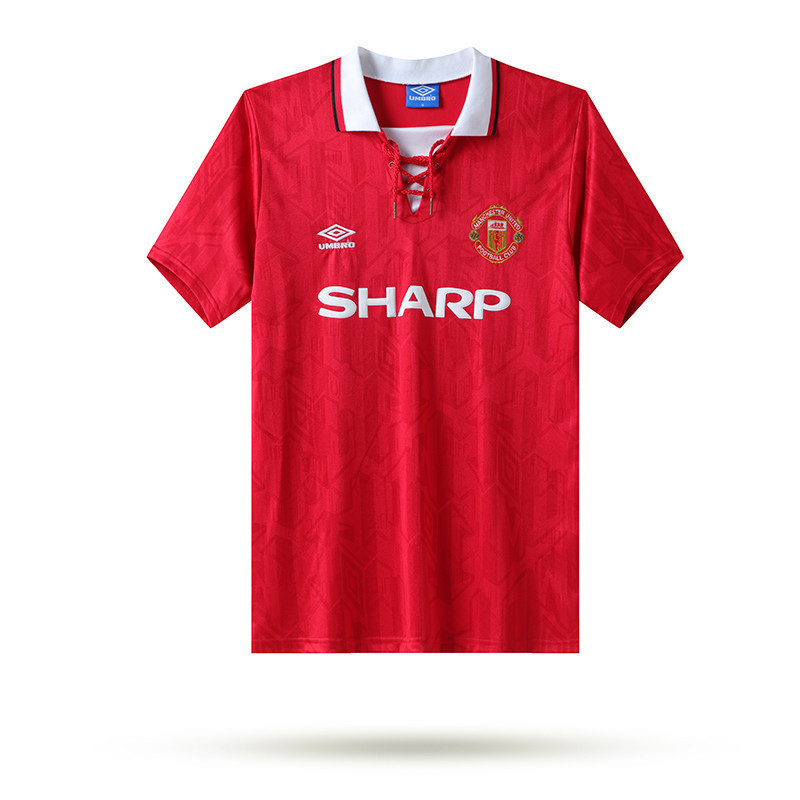 Manchester United 1992-1994 Home Men Retro Jersey – Red