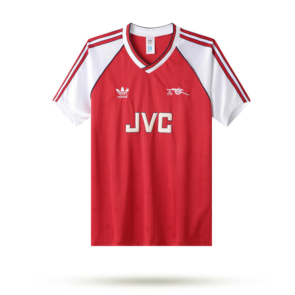 Arsenal 1988-91 Home Men Retro Jersey – Red