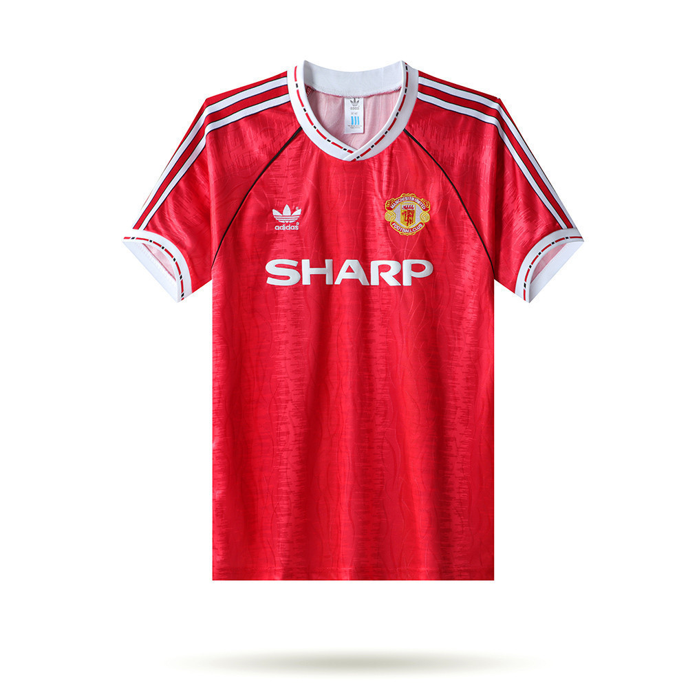 Manchester United 1990-92 Home Men Retro Jersey – Red