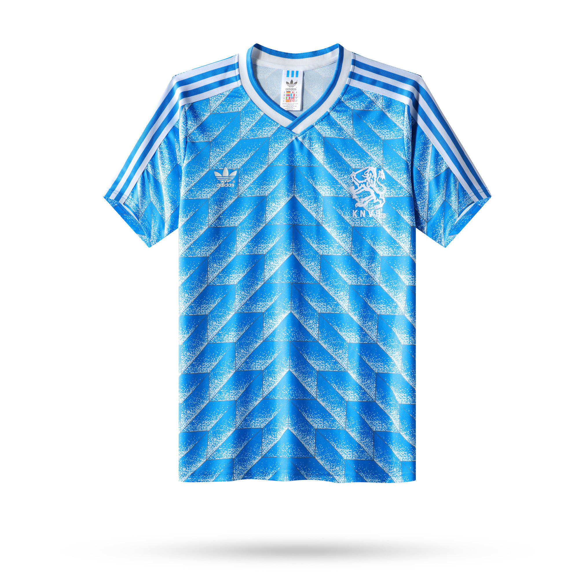 Netherlands Away 1988 Men Retro Jersey – Blue