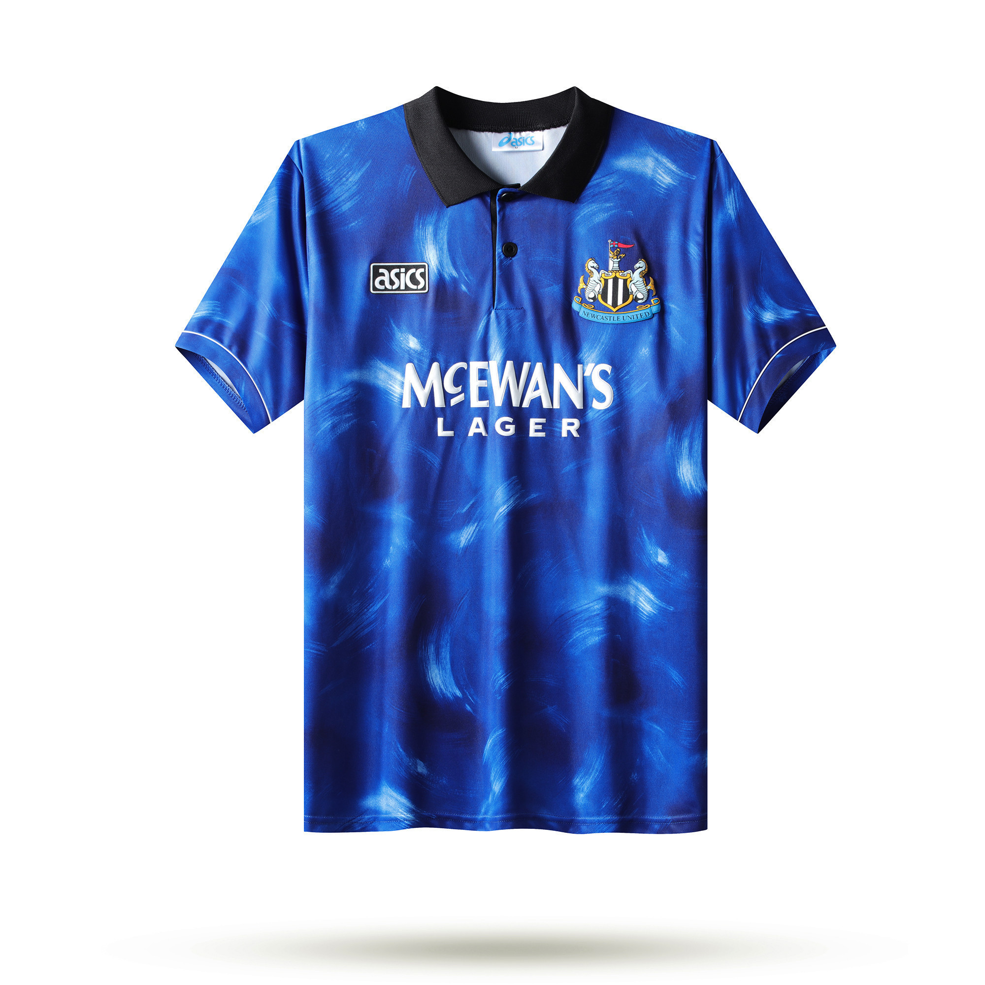 Newcastle United 1993-95 Away Men Retro Jersey – Blue