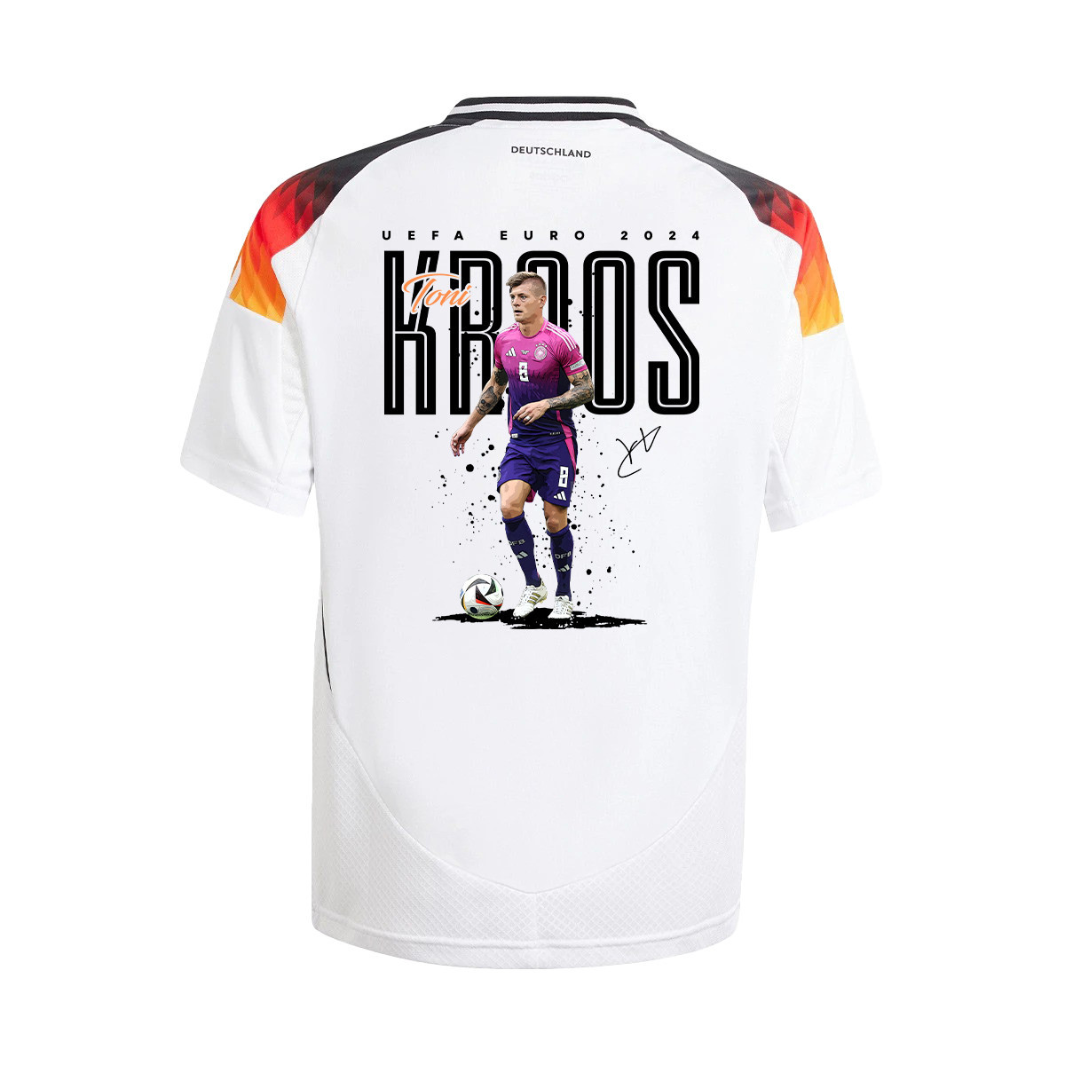 Toni Kroos 8 Iconic Player Signed Superstar Germany 2024/25 YOUTH Jersey