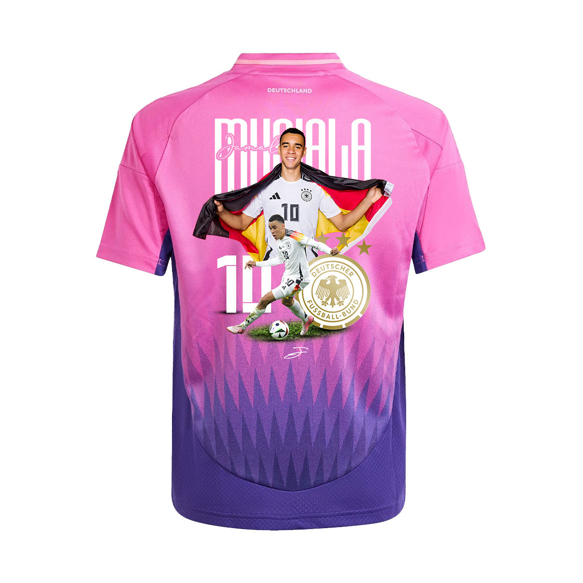 Jamal Musiala 10 The Best Striker Player Of Germany 2024/25 YOUTH Jersey