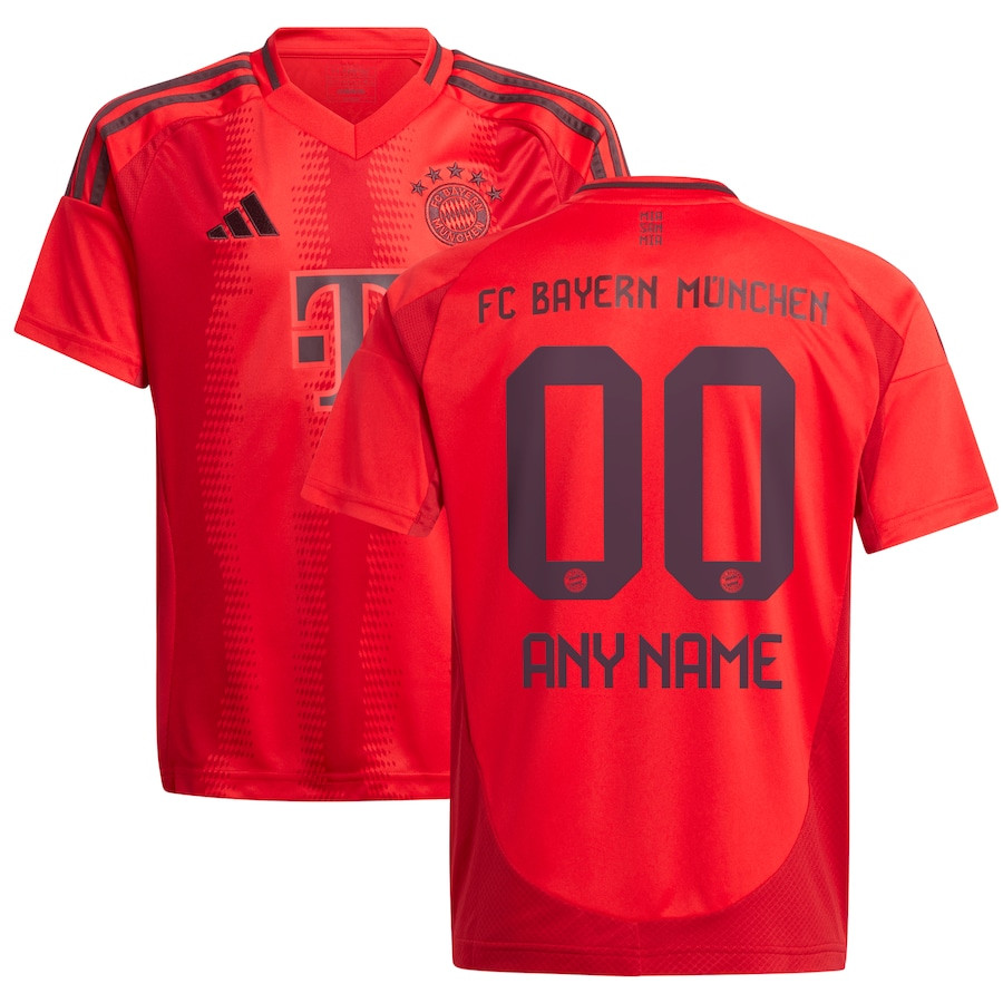 Bayern Munich 2024/25 Home Custom YOUTH Jersey – Red
