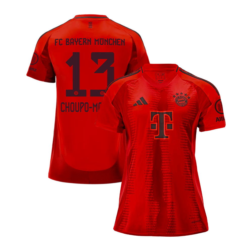 Eric Maxim Choupo-Moting 13 Bayern Munich 2024/25 Home Women Jersey – Red