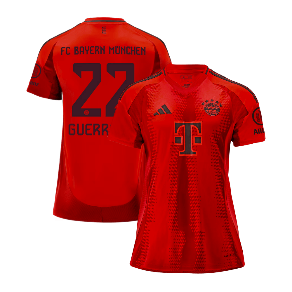 Raphal Guerreiro 22 Bayern Munich 2024/25 Home Women Jersey – Red