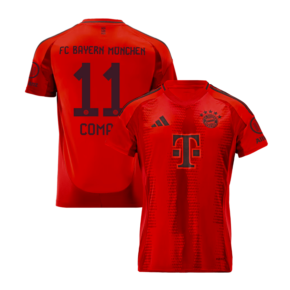 Kingsley Coman 11 Bayern Munich 2024/25 Home YOUTH Jersey – Red